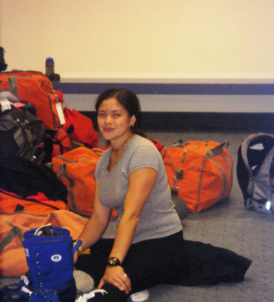 2006 Study Updates/Photos - team being outfitted for ECW gear.