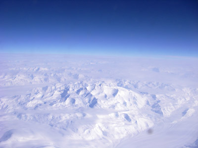 2006 Study Updates/Photos - flight over Antarctica