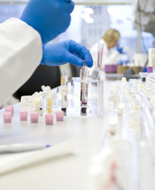 Photo of a Mayo Clinic research lab
