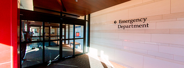 Emergency department entrance