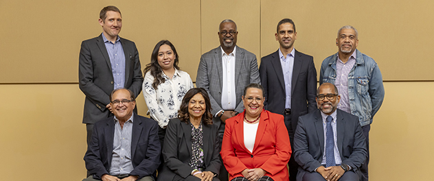 Group photo of attendees during the Community Partnership Summit.